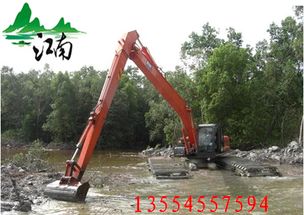 江南柳州市魚峰區(qū)水陸挖掘機租賃服務(wù) 高效水挖出租助力工程建設(shè)